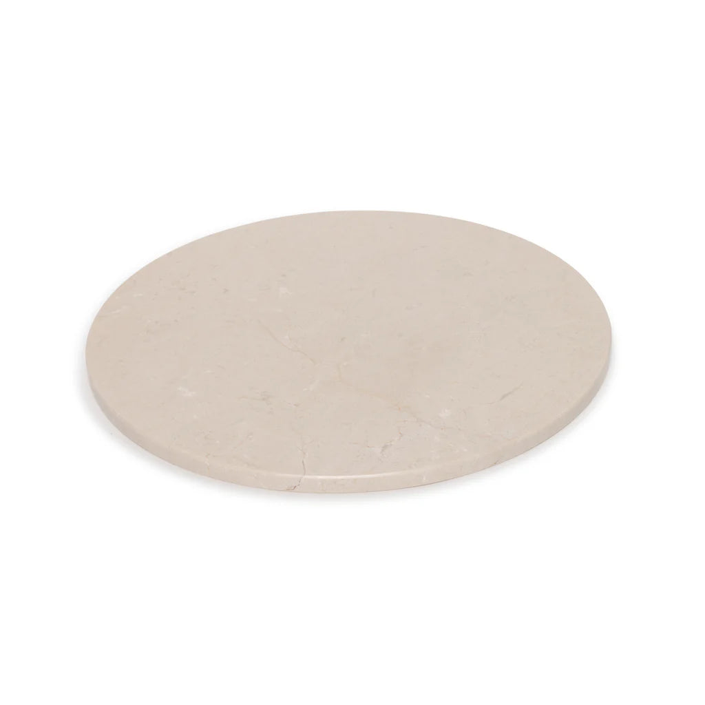 Mooisa marmer dienblad 30cm beige