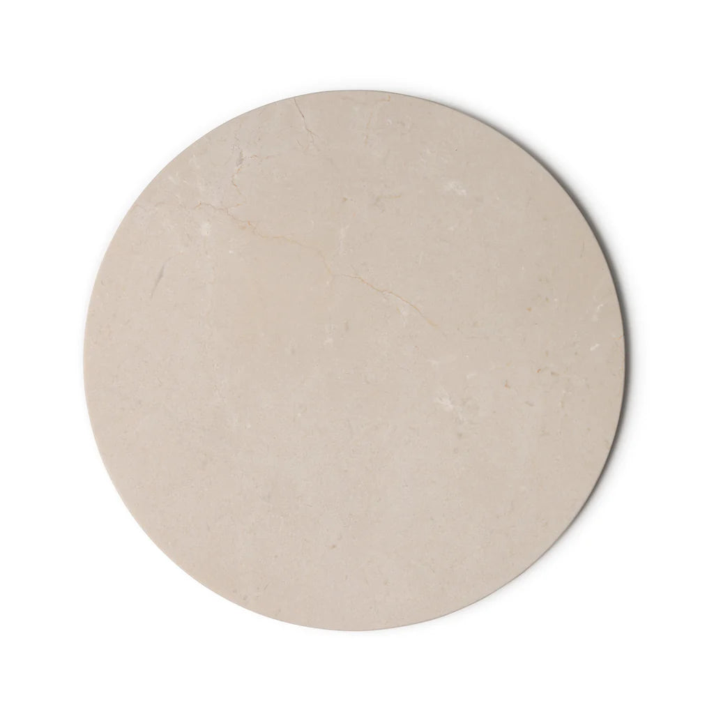 Mooisa marmer dienblad 30cm beige