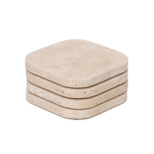 Mooisa travertine onderzetters