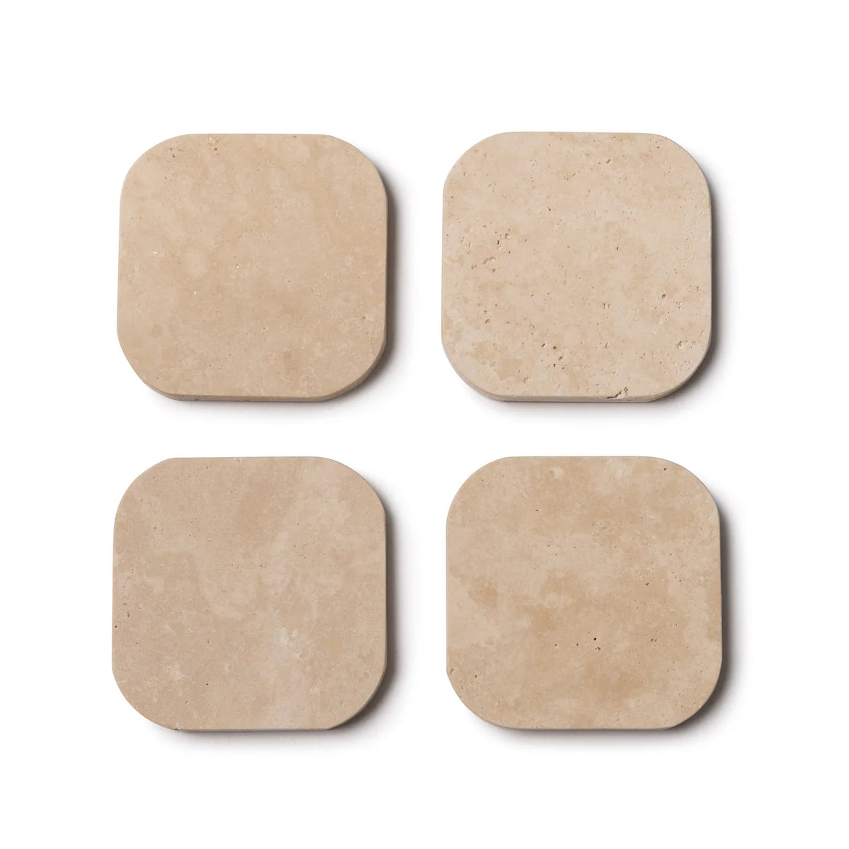 Mooisa travertine onderzetters
